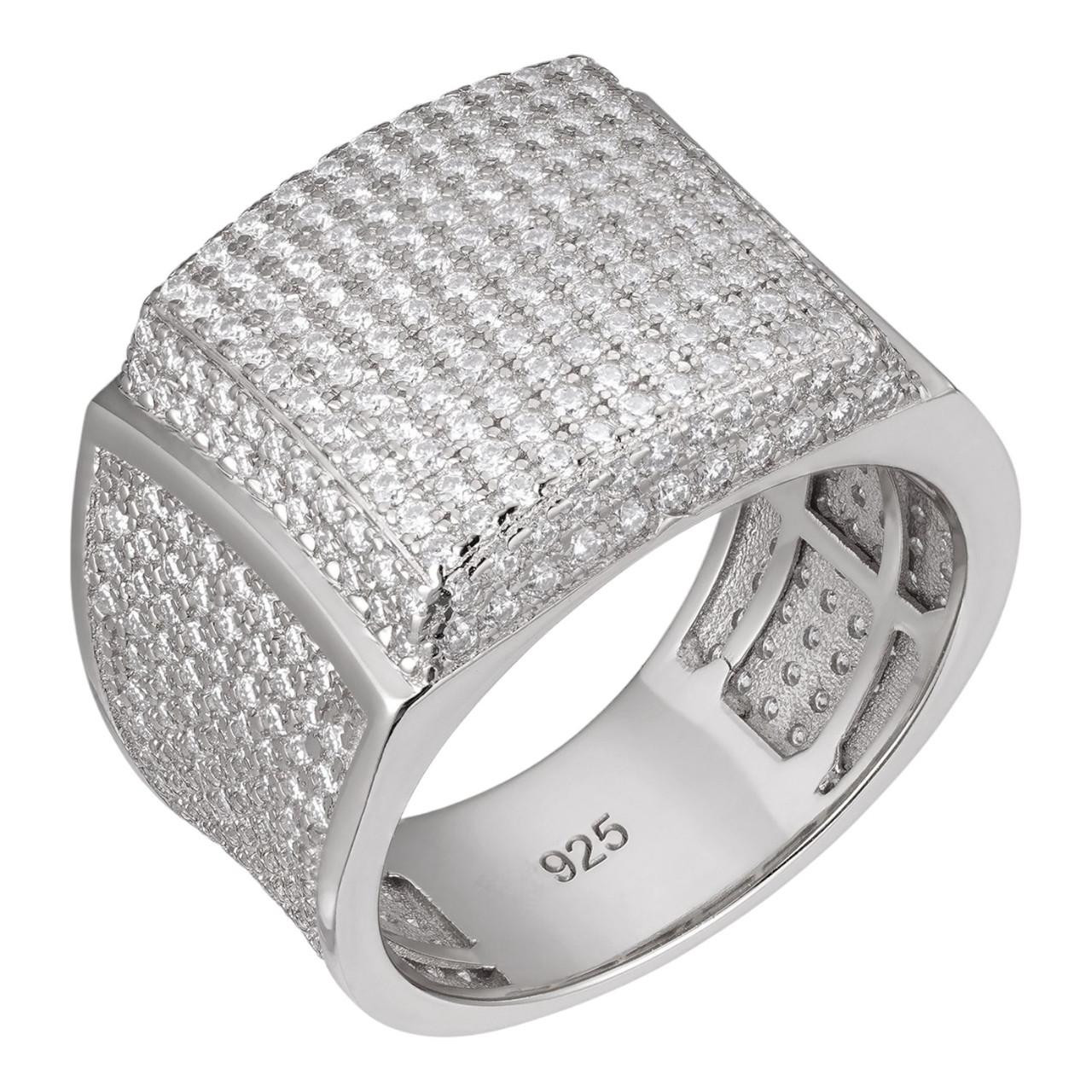 MOISSANITE Harlembling OG Ring - 925 Silver | Rapper Ring