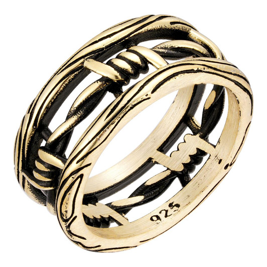 Biju mam＊Silver925×Brass plain ring Silver925 plain ring 108 – Biju mam