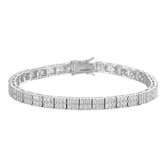 Real Solid 925 Silver Mens Custom Hip Hop Presidential Link