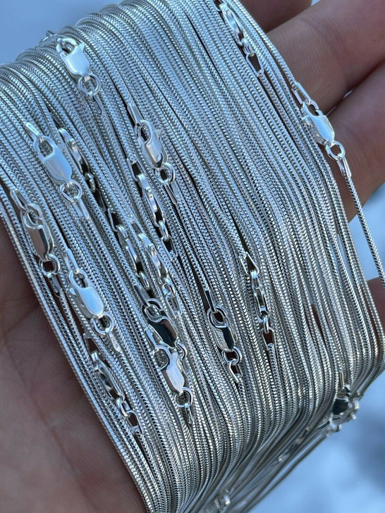 925 Sterling Silver 5.75mm Sparkle Cut Rope Chain Necklace Chain-Necklace For Wo
