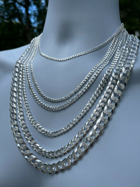 Chain Necklace Maison Margiela: Silver Twisted Pendant Necklace