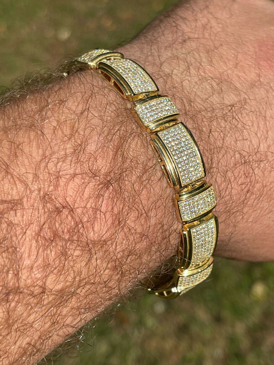 Mens iced bracelet Clearance