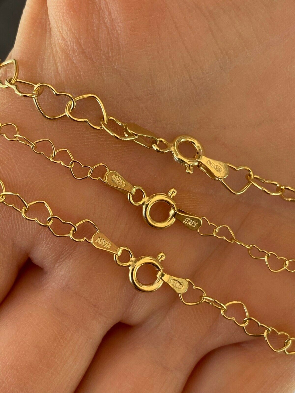 Heart Link Chain Necklace – Jennifer Cervelli Jewelry