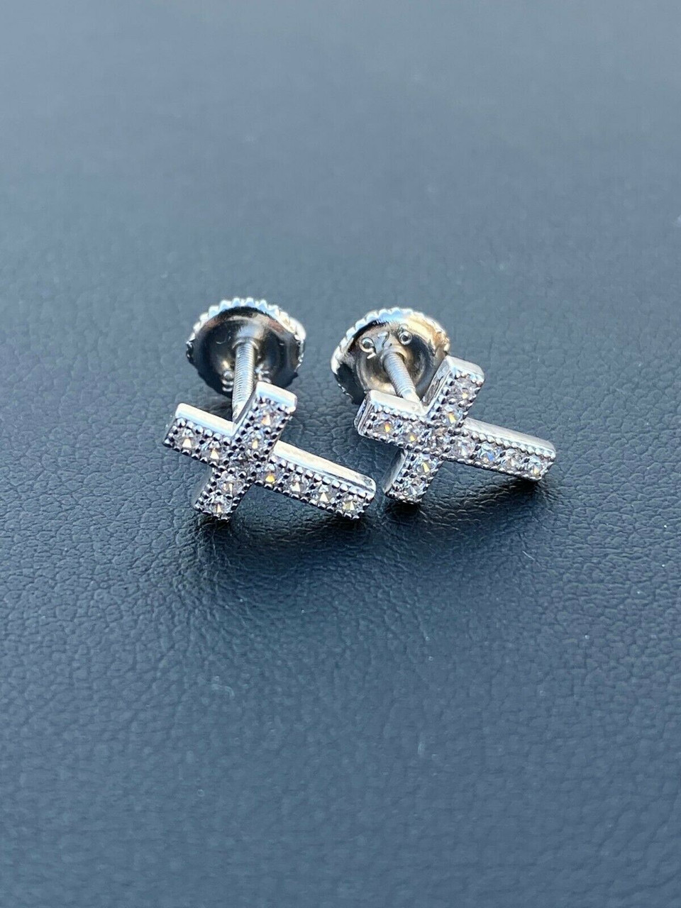 Mens 925 Sterling Silver Square CZ Screw Back Stud Earrings 4mm  China  Sterling Silver Earrings and Stud Earrings price  MadeinChinacom