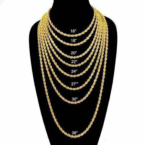 Men's Miami Cuban Link Chain 18k Gold Plated Stainless Steel Made By ...