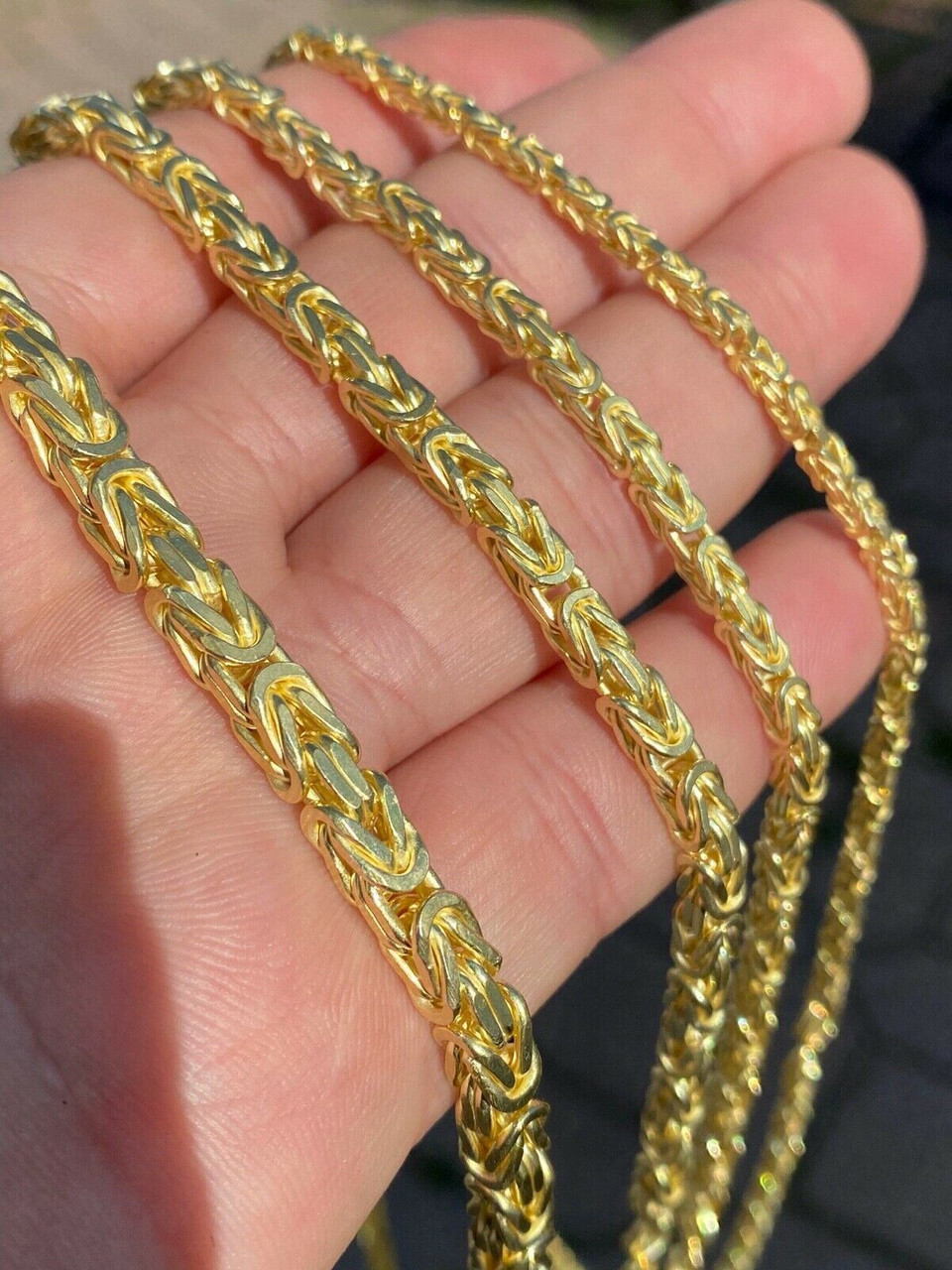Silver Byzantine Chain Necklace, Shop