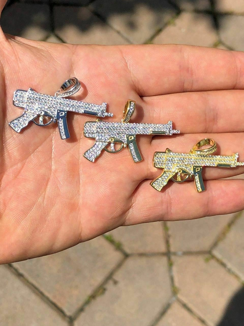 14kt GOLD AK-47 Magazine Pendant