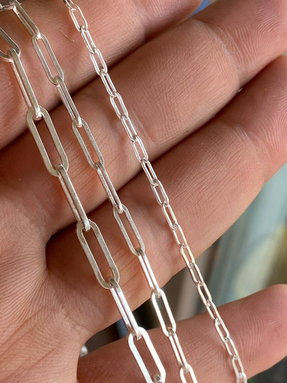 2.5mm Square Rolo Necklace Chain