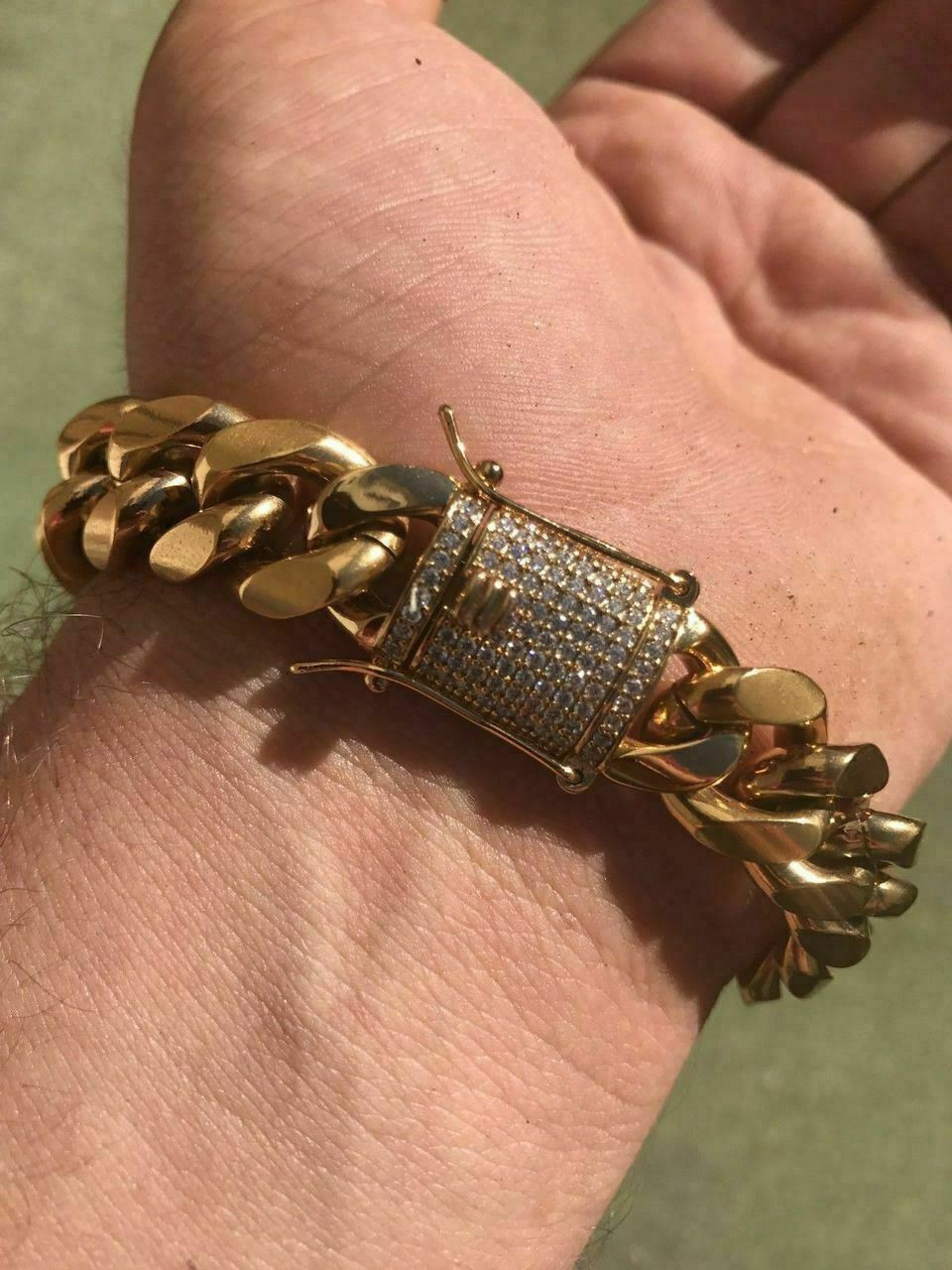 Bracelet with Plated Gold clasp