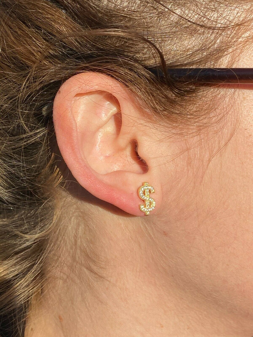 Bellah Earring, Gold – Natalie B. Jewelry