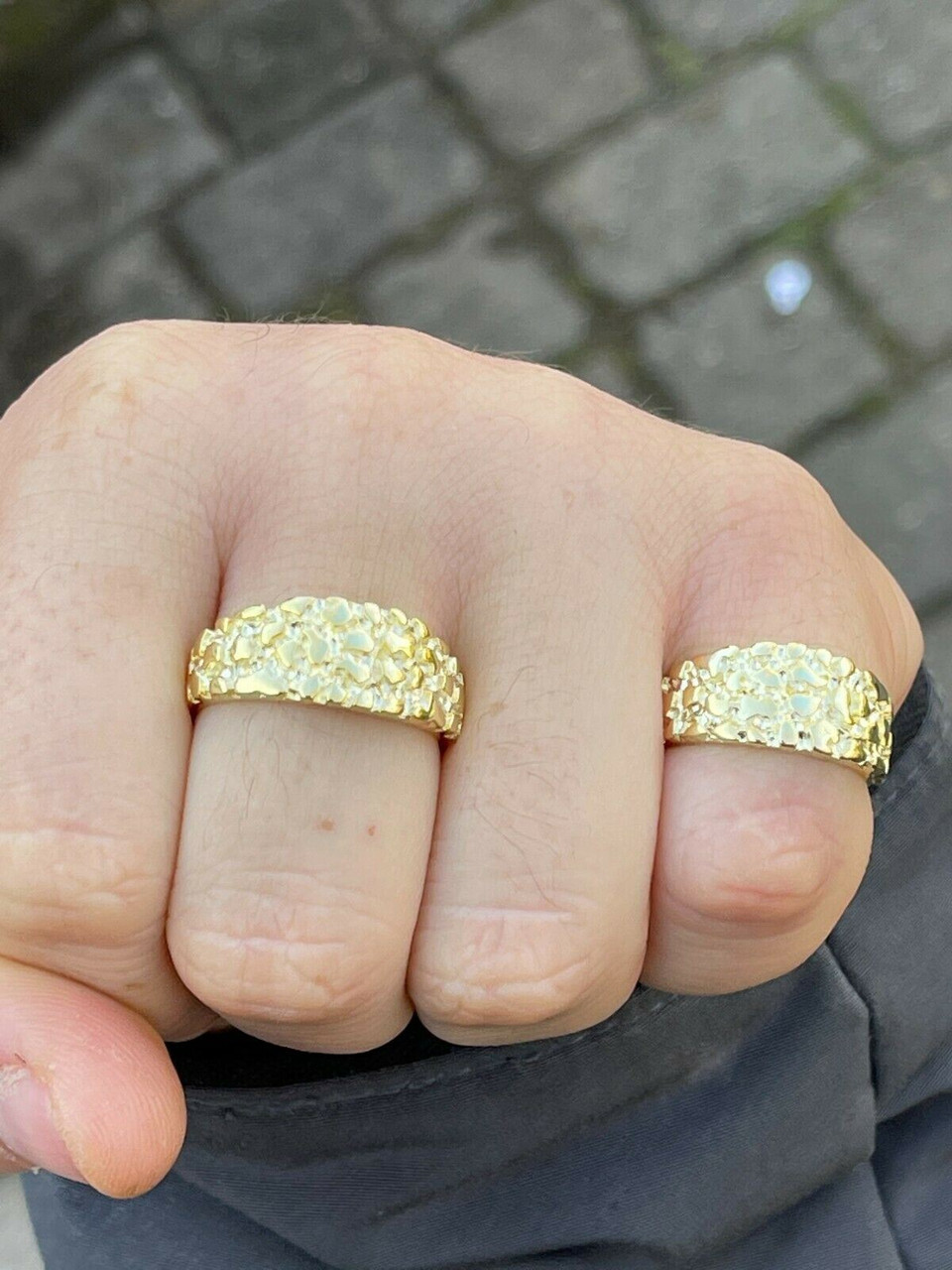 14K Gold Diamond Wrap Pinky Ring