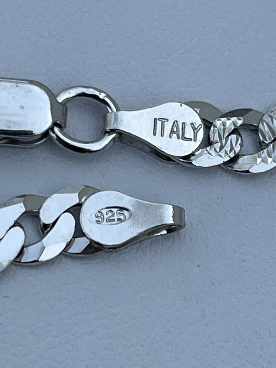 Miabella 925 Sterling Silver Italian Solid 10mm Flat Herringbone Link Chain  Bracelet for Women Men, Made in Italy | Chain bracelet, 925 sterling silver,  Silver