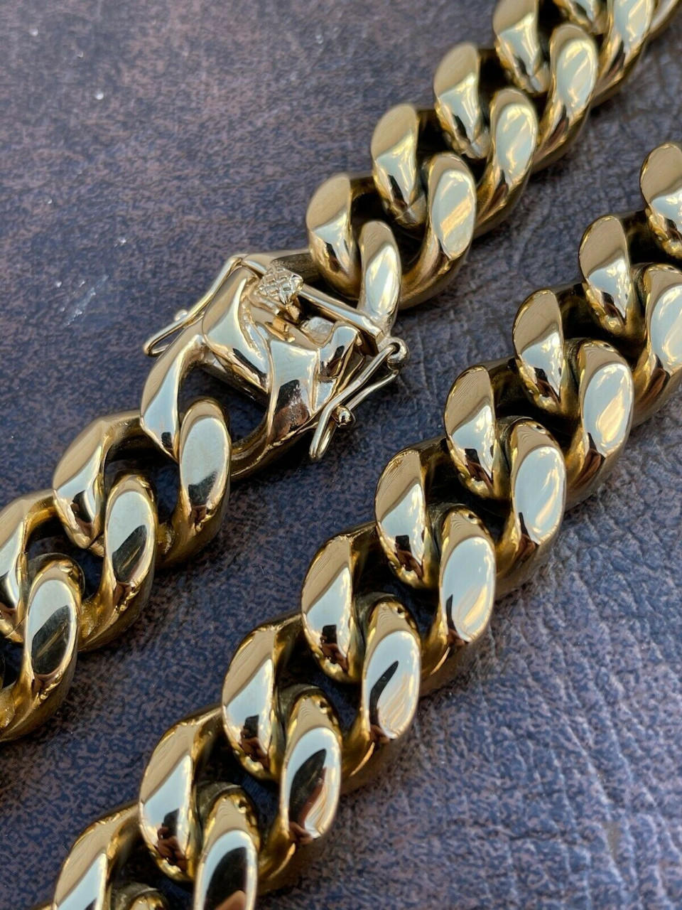 Gold Cuban Choke Chain