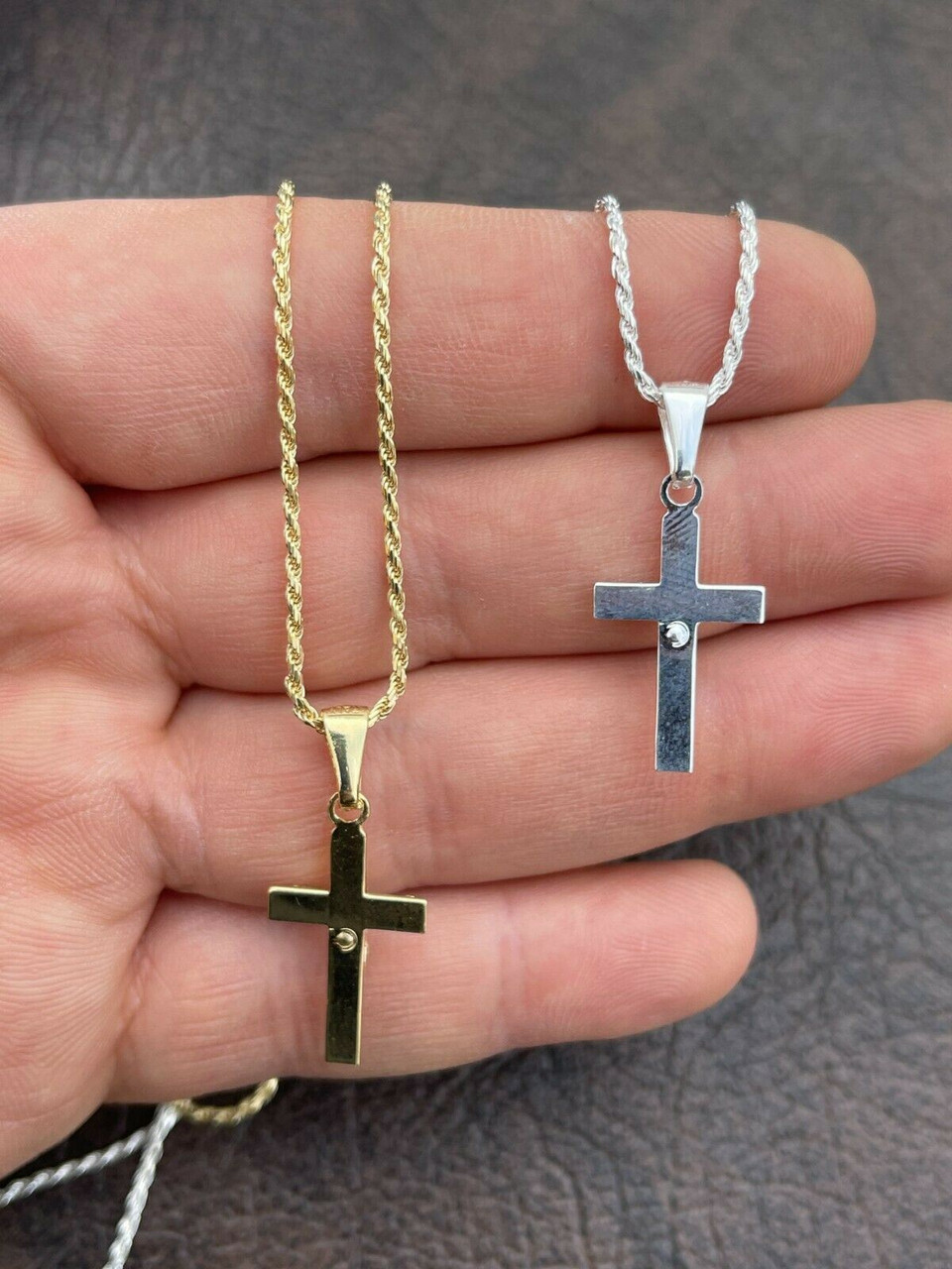 Dropship Fashion Men's Jesus Cross Necklace Cross Jewelry Gold Plated  Pendant Classic Necklaces For Women Birthday Party Anniversary Gift to Sell  Online at a Lower Price | Doba