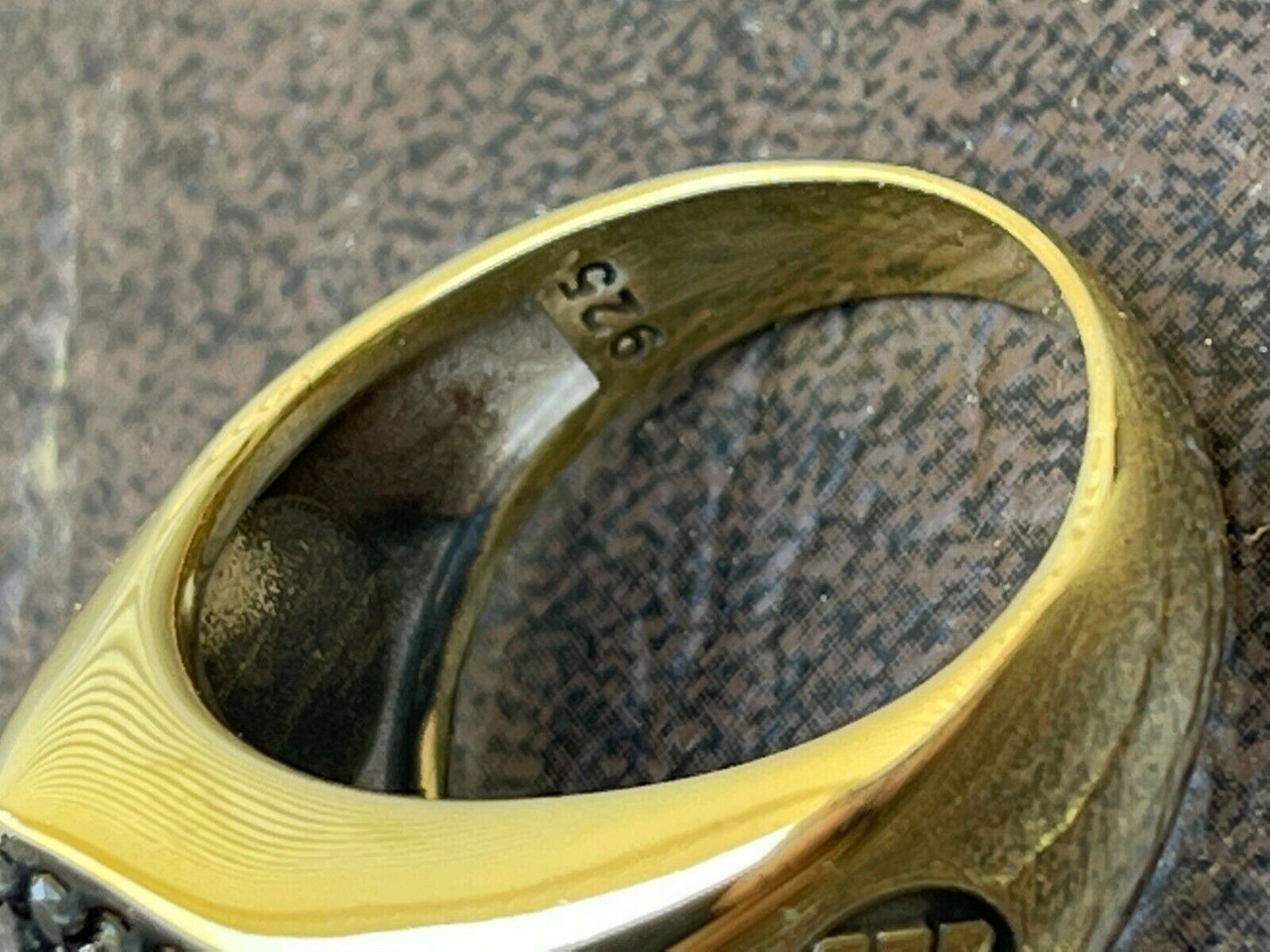 New design silver gents ring with gold polish Only for rs 700/- Weight-  6.170 grams Size- 23 number Dm for order Or call at 9560389122,98... |  Instagram
