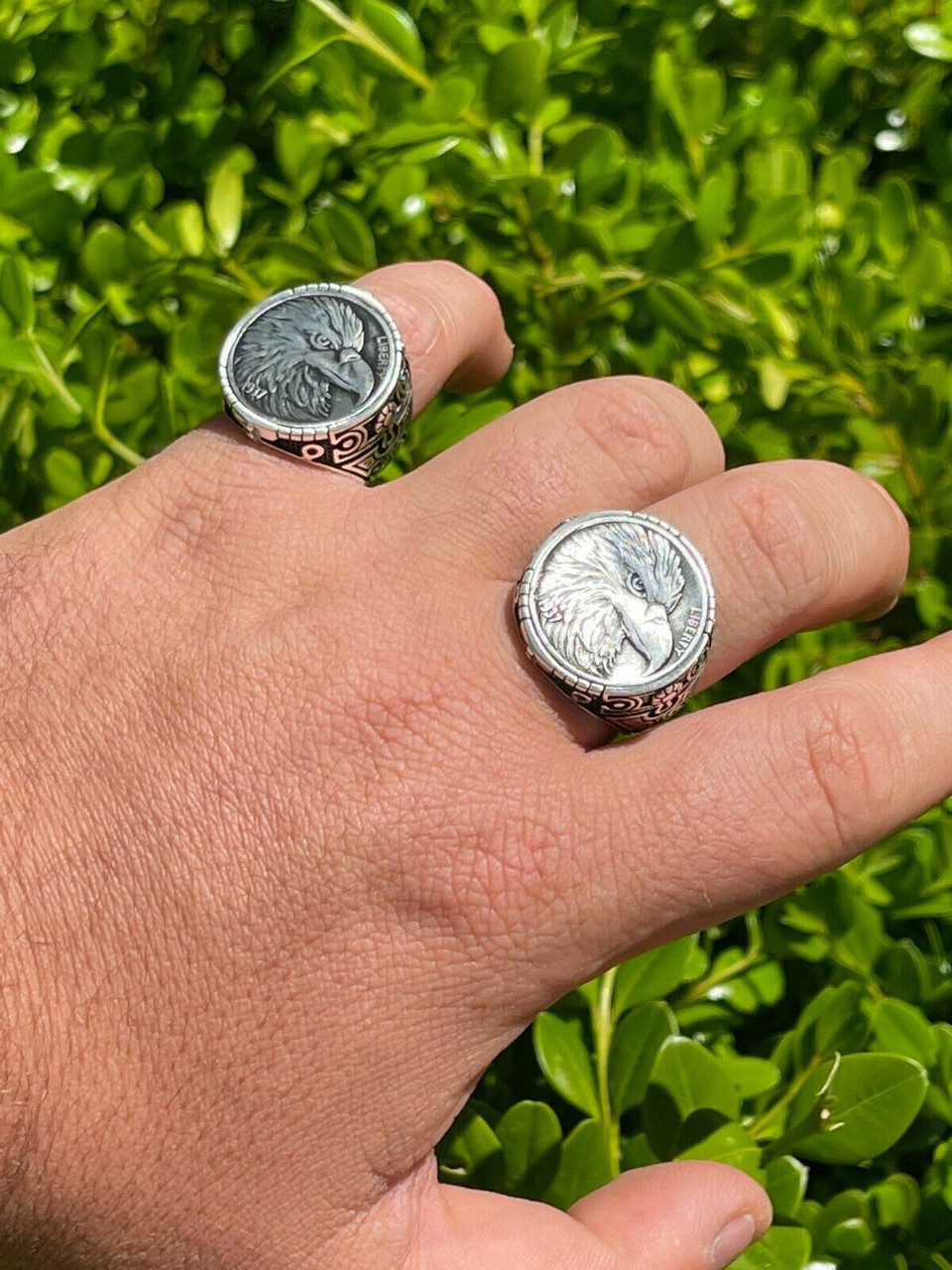 Morgan Silver Dollar Coin Ring – Americoin Rings