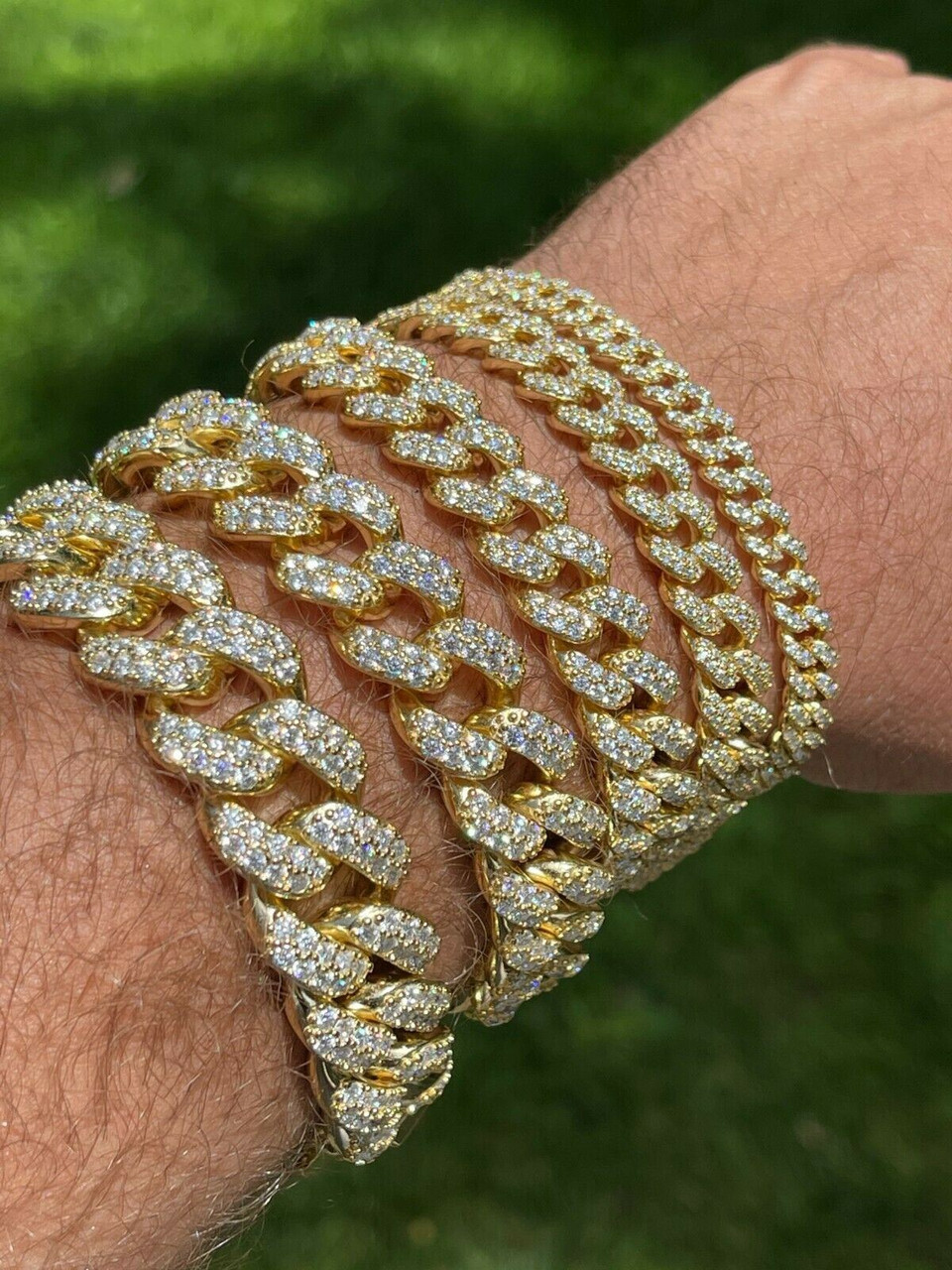 Men's Iced Out Bracelets – Huerta Jewelry