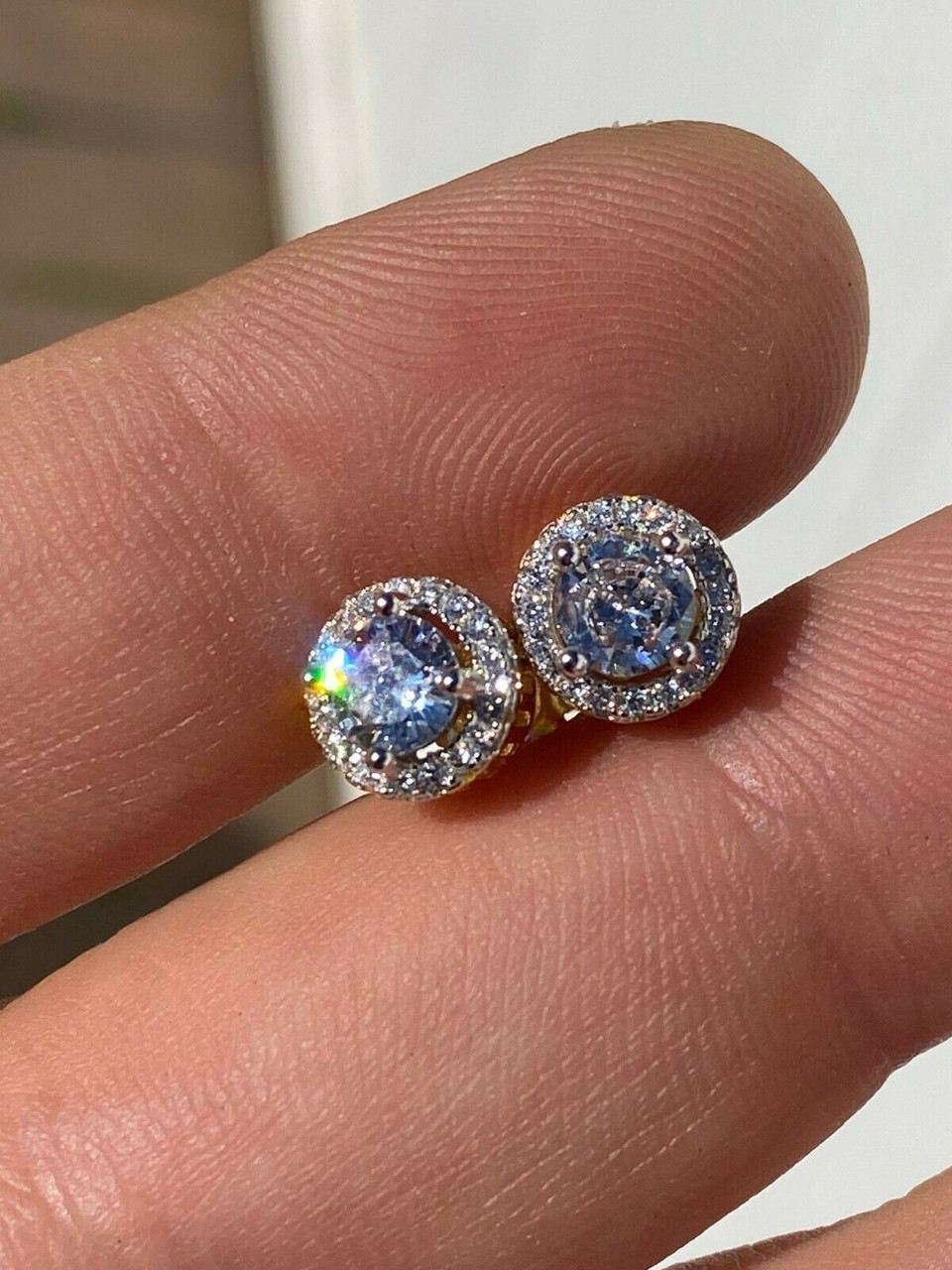 Earrings real diamond clearance