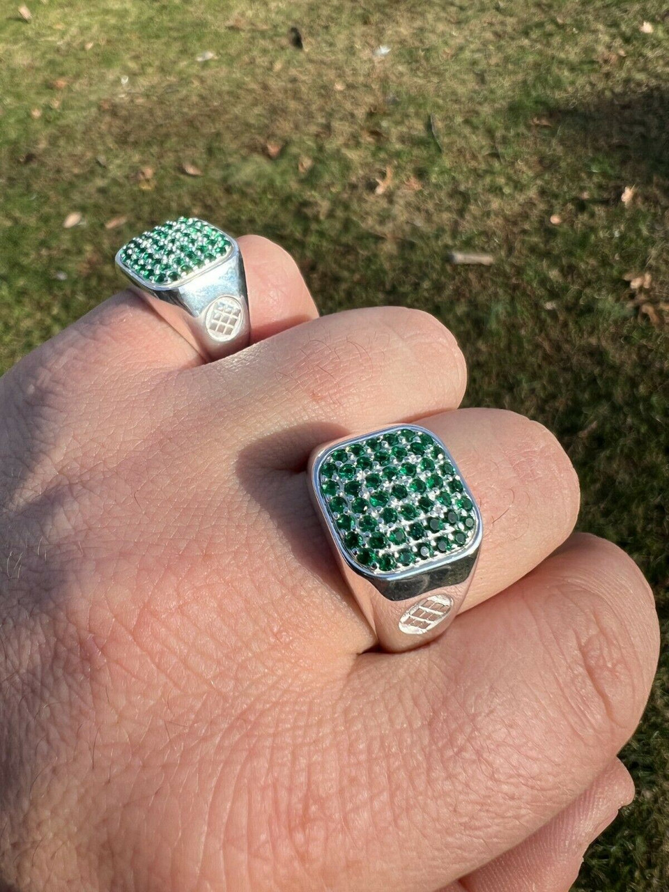 Natural Emerald (Panna) Ring (5+ Ratti) - Gem Mines