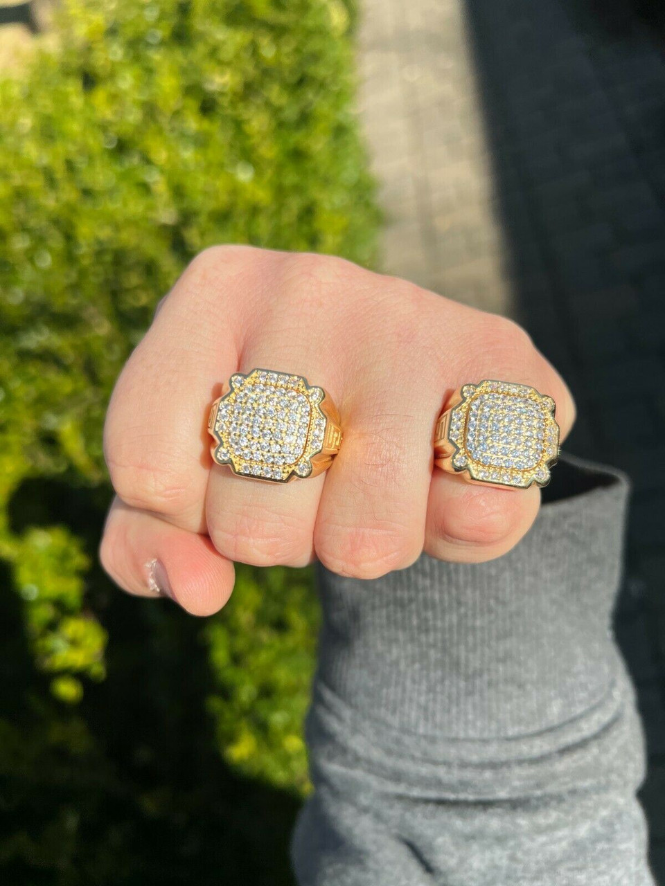 Buy quality Mesmerising 18kt real diamond finger rings in rose gold in Pune