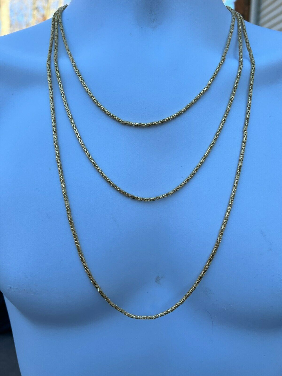 Wheat 24k Gold Chain 16 Inches – Jade Galore