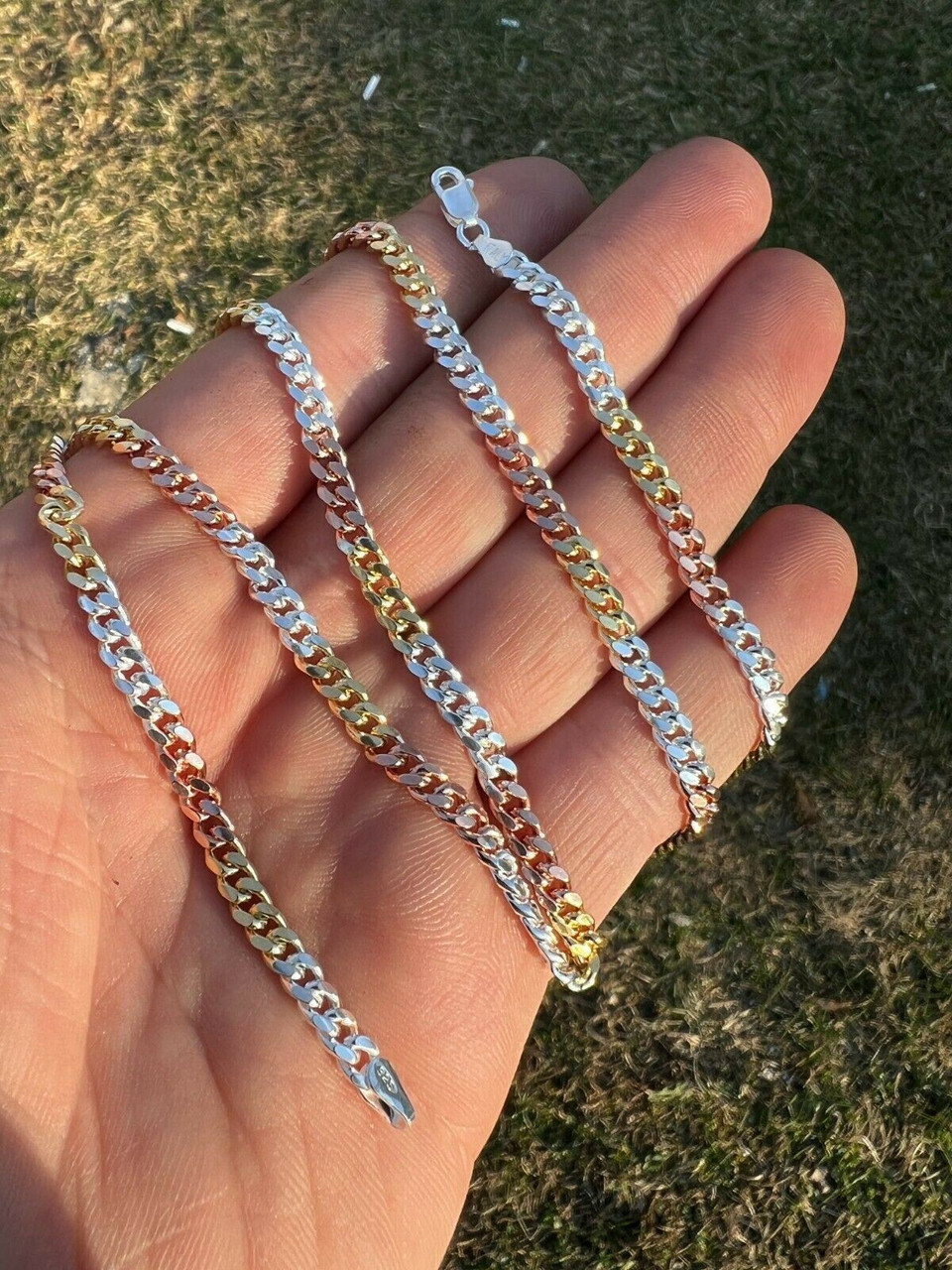 Sterling Silver Miami Cuban Link Chain