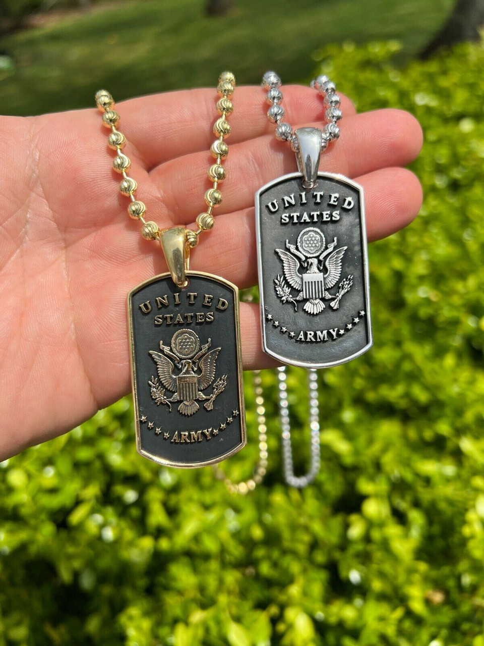 Memorial Day Gifts For Veterans, U.S Soldier Military Combat Boots Dog Tag  Necklace