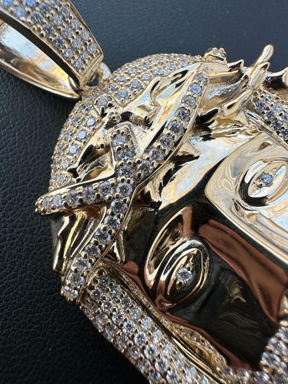 Real gold sales jesus piece