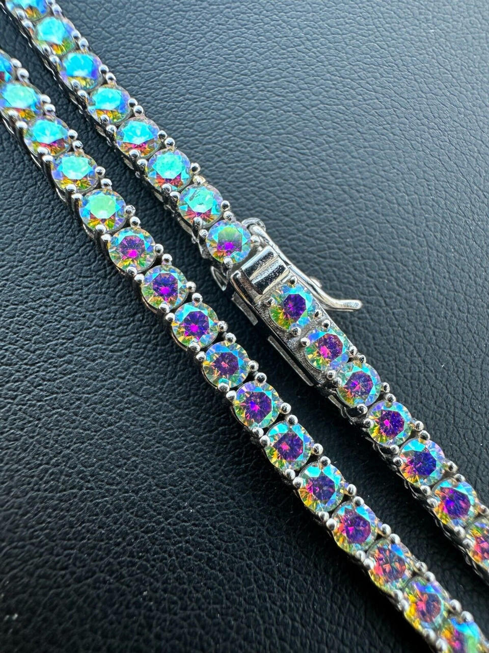 Rainbow on sale tennis chain