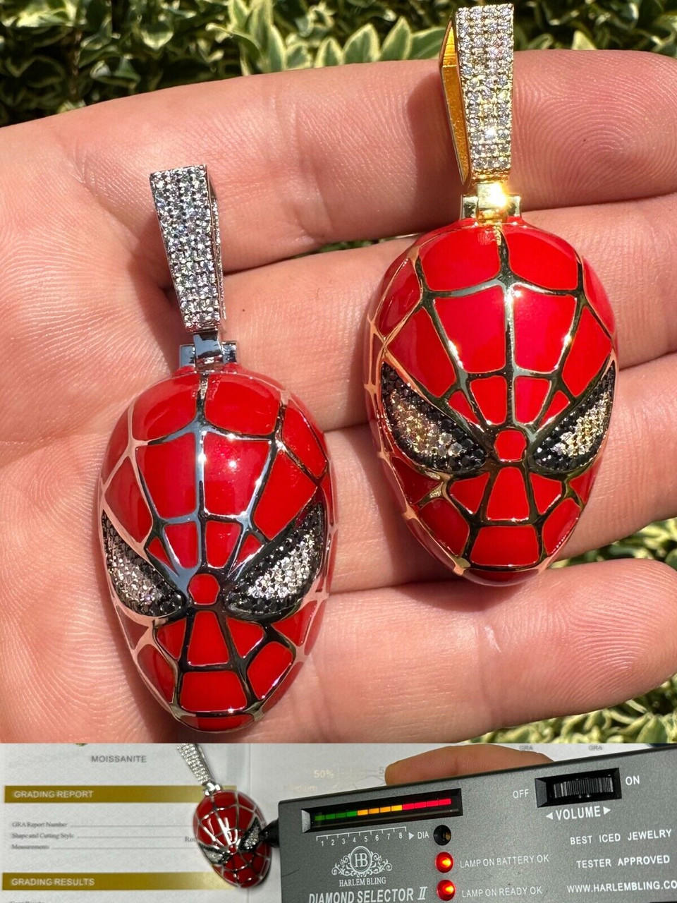 Spiderman Large Medallion Necklace