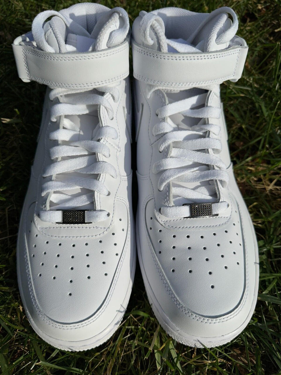 Iced Moissanite Shoe Lace Lock for Nike Jorden Runner shoes – MIAMISILVER