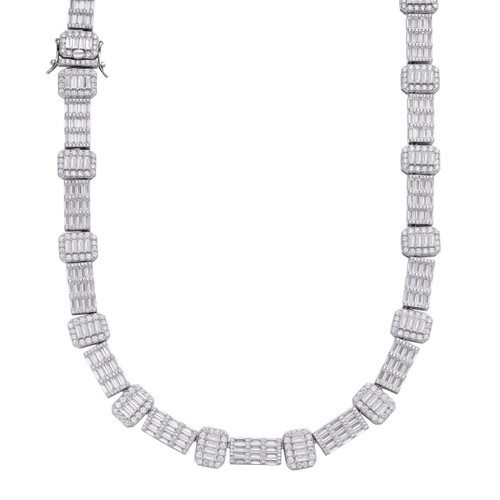 Bust Down Chain Baguette Link | Harlem Bling