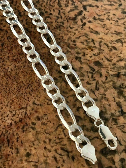 Best 20+ Deals for 8mm Sterling Silver Figaro Chain