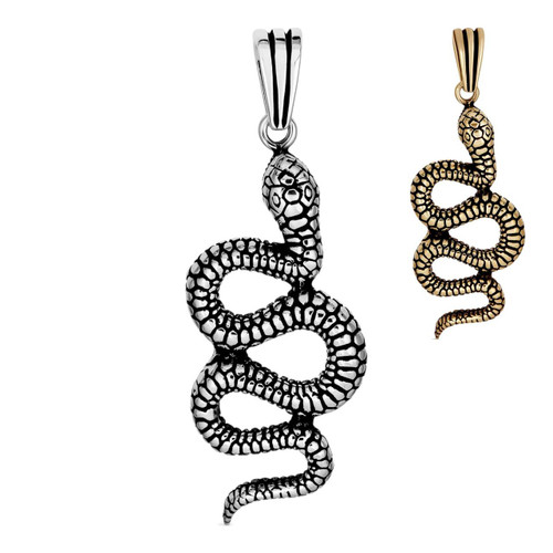 ミュージシャン HYDE SNAKE NECKLACE ElinaPeduzzi_SnakeNecklace_Gro