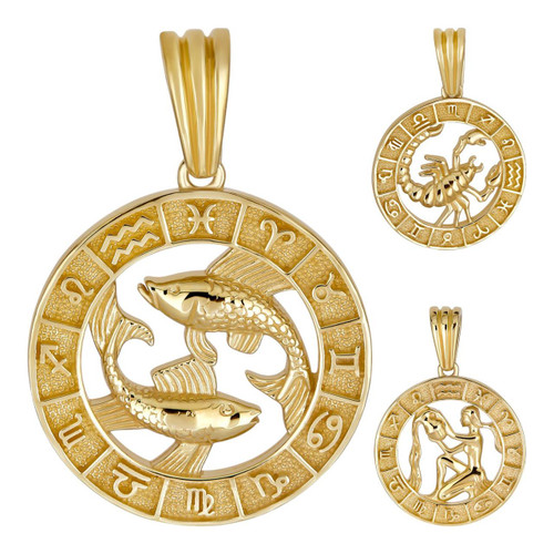 【HYERES LOR】23SS★ Happiness Zodiac 14K Necklace (P) Cancer-Zodiac-Pendant-Necklace