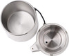Megahome White Baked Enamel Water Distiller With BPA Free Polypropylene Pitcher