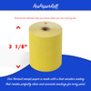 3 1/8" x 230' Thermal Paper Rolls (50 rolls/case) - Yellow
