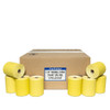 3 1/8" x 230' Thermal Paper Rolls (50 rolls/case) - Yellow