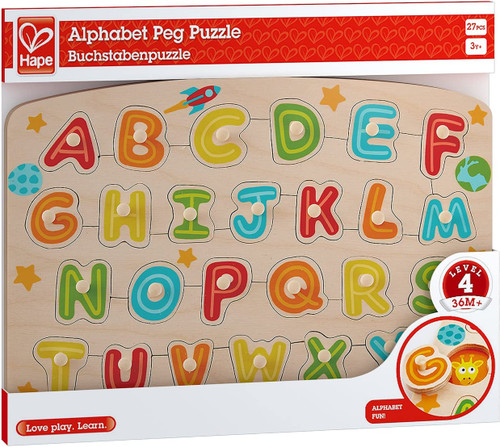 Alphabet Peg Puzzle