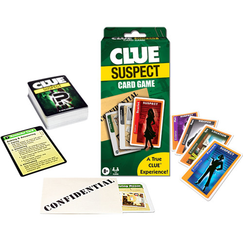 Clue: Suspect Card Game 