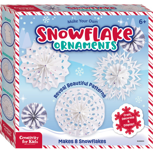 Holiday Make Your Own Snowflake Ornaments