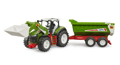ROADMAX Tractor with Front Loader & Trailer