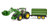 John Deere 7R 350 with Frontloader plus Tipping Trailer 
