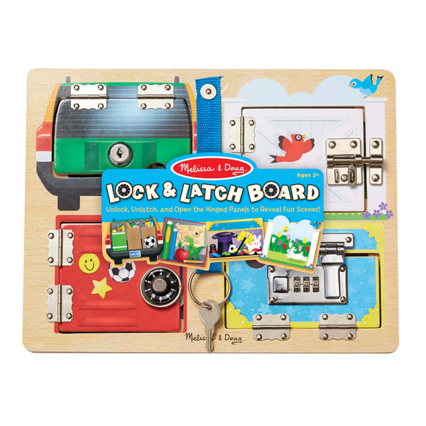 Lock & Latch Board Lock & Latch Board