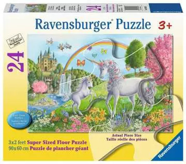 Prancing Unicorns 24pc floor puzzle