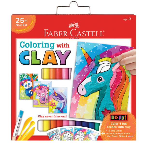 Do Art Coloring with Clay - Unicorn & Friends 