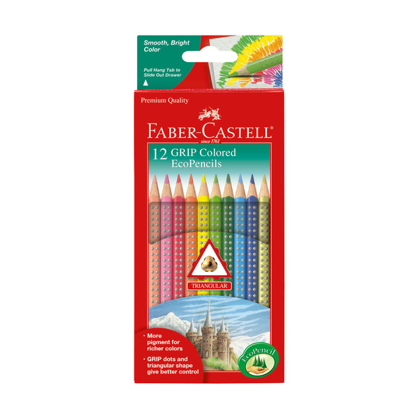 12ct Grip Colored EcoPencils 