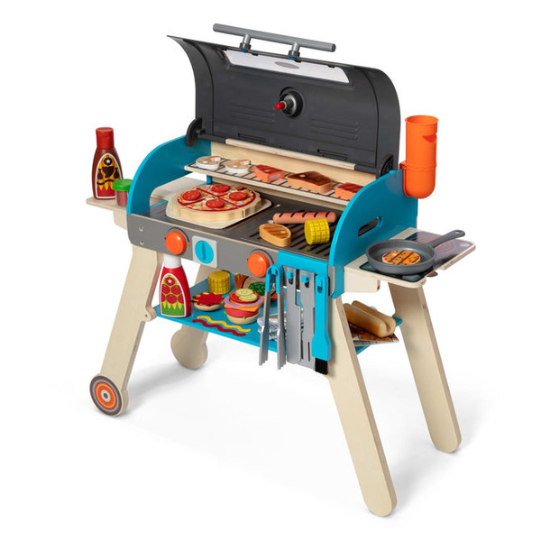 Deluxe Grill & Pizza Oven Playset 