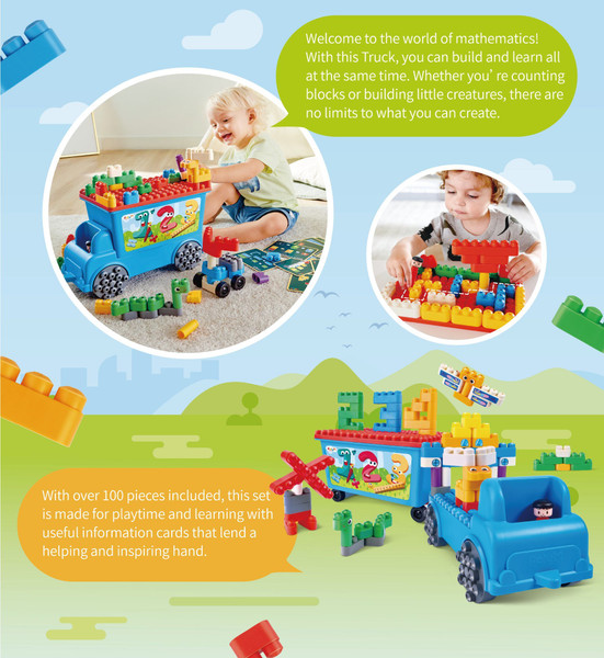 PolyM Count & Play Tow Truck 