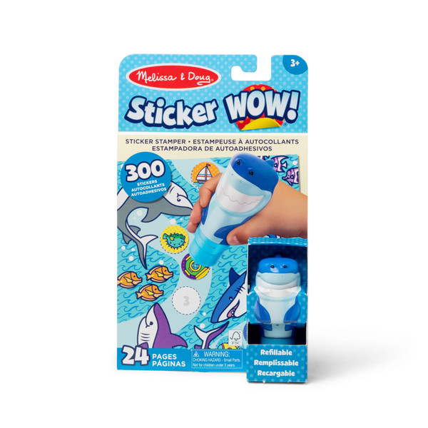 Sticker Wow! Activity Pad & Stamper - Shark